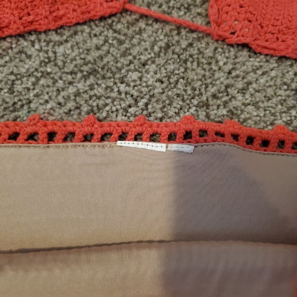 Coral Fully-lined Crochet Bikini - Picture 7 of 7